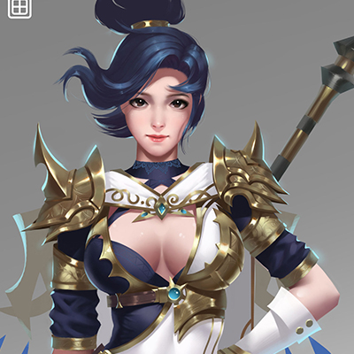 插画原画角色