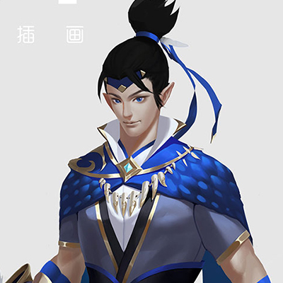 插画原画角色